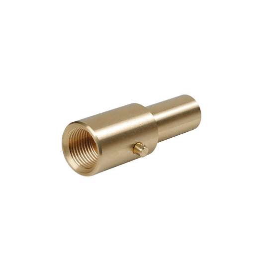 67145 - Adattatore GPL - Baionetta - M16x1,5 - 80 mm - Ottone