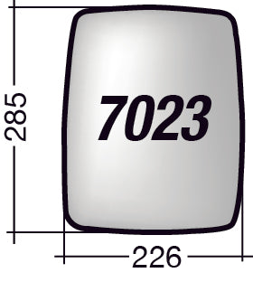 Vetro SPECCHIO RETROVISORE Sinistro/Destro VOLVO L60H 2021-