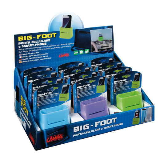 72523D - Big-foot, porta cellulare e smart-phone - Display 12 pz