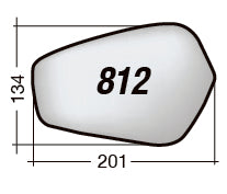 Vetro SPECCHIO RETROVISORE 812 D Destro DX CUPRA TAVASCAN 2024-