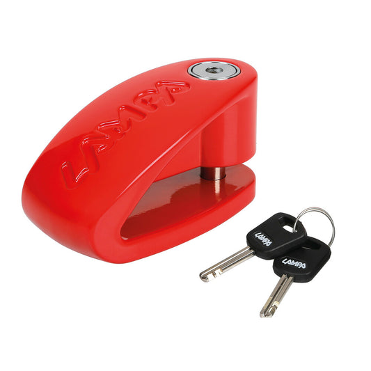 90591 - Stone XL, lucchetto bloccadisco - Perno Ø 10 mm - Rosso