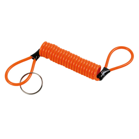 90616 - Reminder, cavetto di sicurezza a spirale - Arancio
