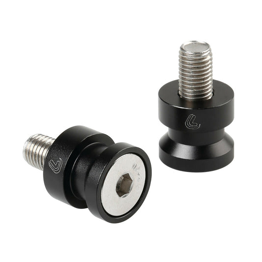 90641 - Coppia supporti cavalletto - 10x1,25 mm - Nero