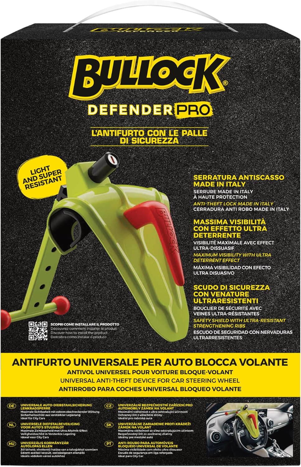 Bullock® Defender Pro Specifico per Fiat 500