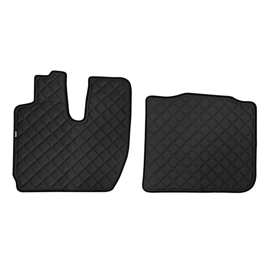 95901 - Coppia tappeti in Skeentex - Nero - compatibile per Iveco S-Way (10/19>)