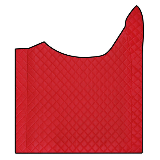 95932 - Tappeto centrale in Skeentex - Rosso - compatibile per Daf XG (06/21>) sedile pass. pieghevole, sedile pass. pneumatico - Daf XG+ (06/21>) sedile pass. pieghevole, sedile pass. pneumatico