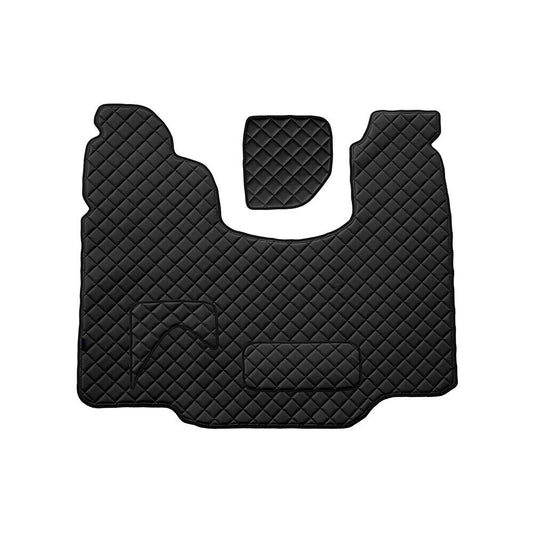 95950 - Tappeto centrale in Skeentex - Nero - compatibile per Scania G Serie 5 (03/04>08/09) automatico - Scania G Serie 6 (09/09>08/13) automatico - Scania G Serie 6 - Streamline (09/13>12/17) automatico