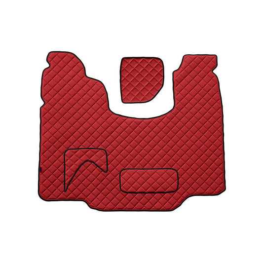 95951 - Tappeto centrale in Skeentex - Rosso - compatibile per Scania G Serie 5 (03/04>08/09) automatico - Scania G Serie 6 (09/09>08/13) automatico - Scania G Serie 6 - Streamline (09/13>12/17) automatico