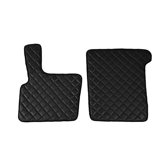 96105 - Coppia tappeti in Skeentex - Nero - compatibile per Daf XF 95 (11/01>12/07) automatico, manuale