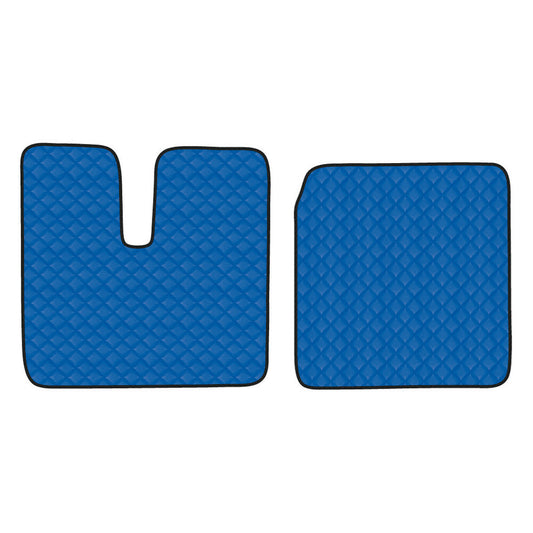 96122 - Coppia tappeti in Skeentex - Blu - compatibile per Man TGA (03/99>05/10) cabina larga