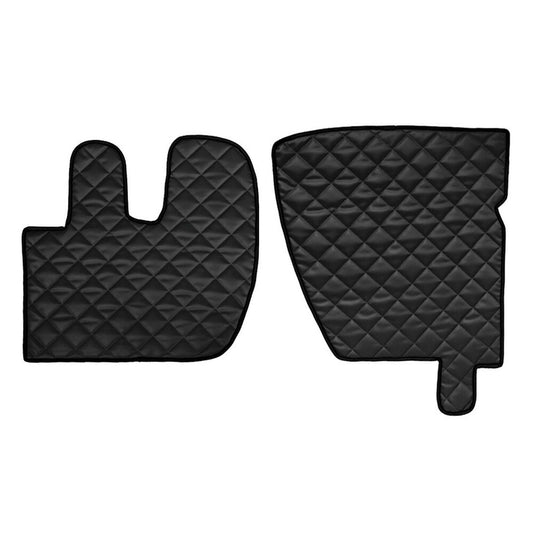 96153 - Coppia tappeti in Skeentex - Nero - compatibile per Renault Premium 2 (09/05>12/13)