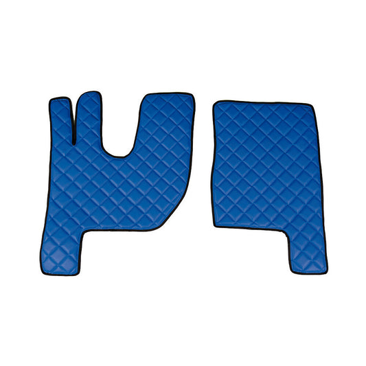96158 - Coppia tappeti in Skeentex - Blu - compatibile per Renault T (06/13>) cabina Night and Sleeper - Renault T High (06/13>) cabina Night and Sleeper