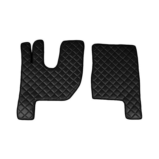 96159 - Coppia tappeti in Skeentex - Nero - compatibile per Renault T (06/13>) cabina Night and Sleeper - Renault T High (06/13>) cabina Night and Sleeper