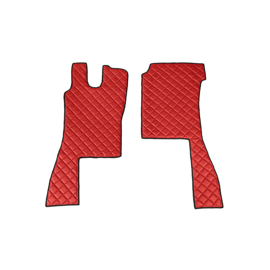 96166 - Coppia tappeti in Skeentex - Rosso - compatibile per Scania L Serie 4 (02/95>09/04)