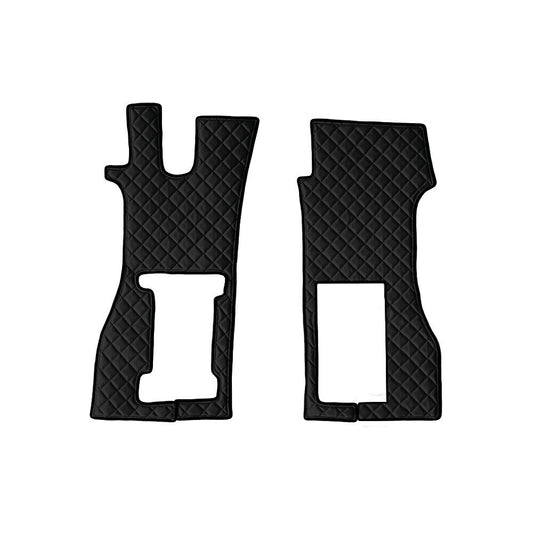 96195 - Coppia tappeti in Skeentex - Nero - compatibile per Scania R Serie 7 - New Generation (11/16>) sedile pass. pneumatico