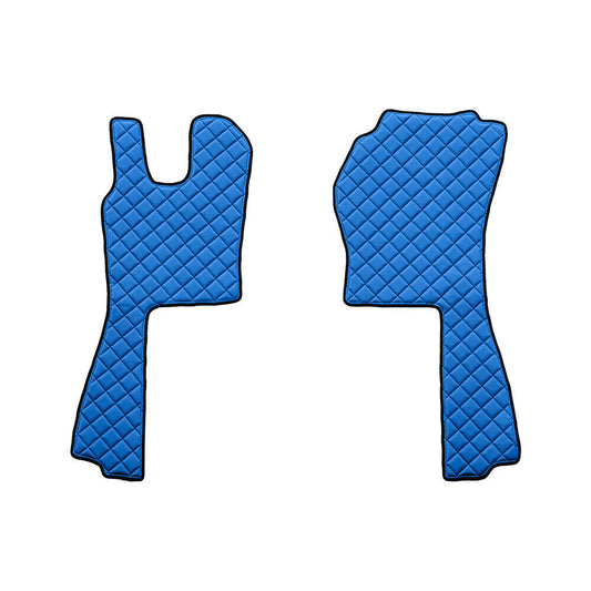 96236 - Coppia tappeti in Skeentex - Blu - compatibile per Scania G Serie 5 (03/04>08/09) automatico - Scania G Serie 6 (09/09>08/13) automatico - Scania G Serie 6 - Streamline (09/13>12/17) automatico