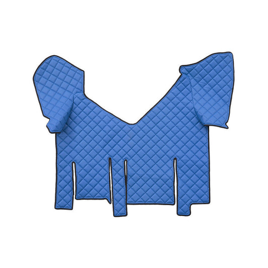 96282 - Tappeto centrale in Skeentex - Blu - compatibile per Iveco Stralis (07/12>12/19) automatico, cabina larga, doppio frigo scorrevole - Iveco Stralis XP (09/16>12/19) automatico, cabina larga, doppio frigo scorrevole