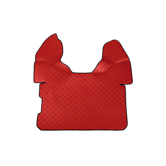 96320 - Tappeto centrale in Skeentex - Rosso - compatibile per Daf XF 105 (02/04>12/14) automatico, con Webasto - Daf XF 106 (10/12>05/21) automatico, con Webasto
