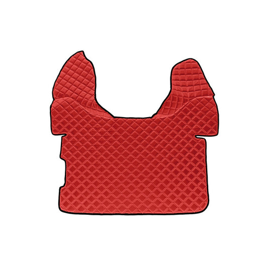96332 - Tappeto centrale in Skeentex - Rosso - compatibile per Daf XF 105 (02/04>12/14) automatico, senza Webasto - Daf XF 106 (10/12>05/21) automatico, senza Webasto