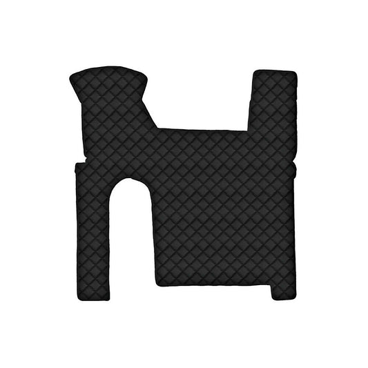 96361 - Tappeto centrale in Skeentex - Nero - compatibile per Man TGX (09/07>12/16) manuale, 2 cassetti