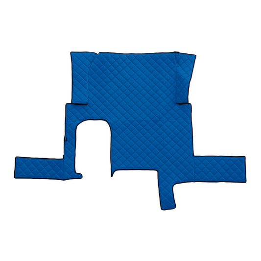 96366 - Tappeto centrale in Skeentex - Blu - compatibile per Man TGX (09/07>12/16) automatico, 1 cassetto