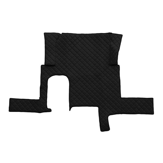 96367 - Tappeto centrale in Skeentex - Nero - compatibile per Man TGX (09/07>12/16) automatico, 1 cassetto