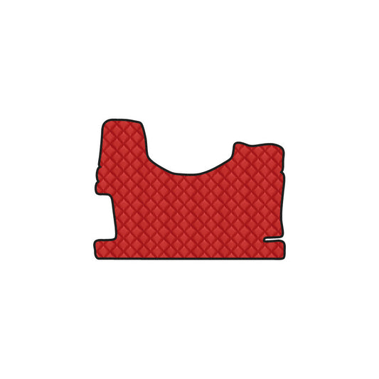 96374 - Tappeto centrale in Skeentex - Rosso - compatibile per Mercedes Actros MP3 (06/08>12/13) tunnel alto