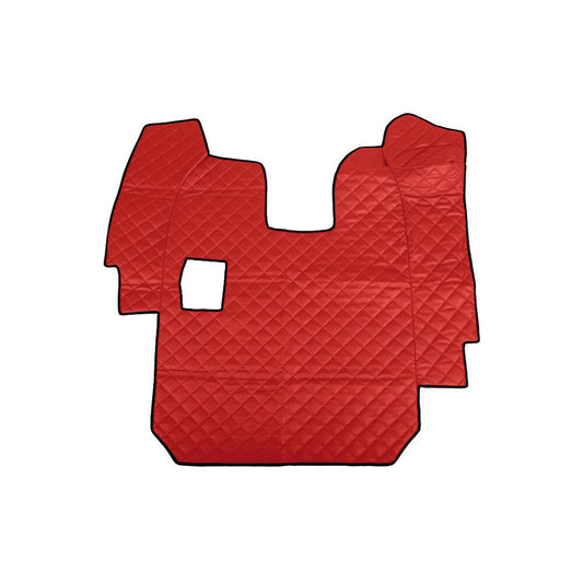 96404 - Tappeto centrale in Skeentex - Rosso - compatibile per Scania R Serie 5 (03/04>08/09) manuale