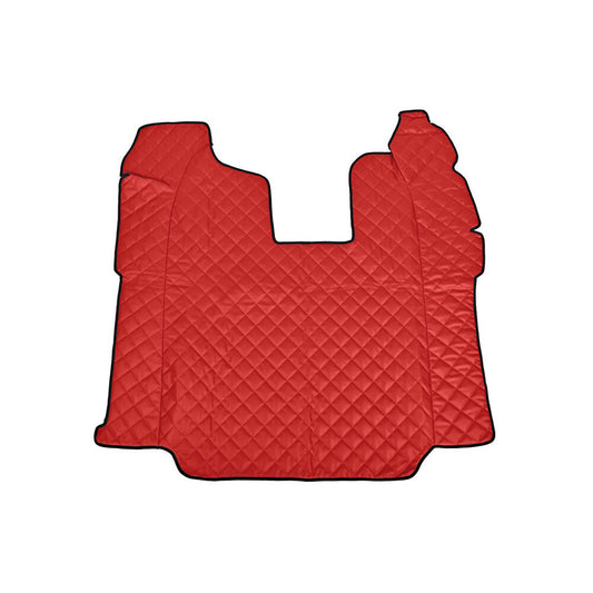 96422 - Tappeto centrale in Skeentex - Rosso - compatibile per Scania R Serie 6 (09/09>08/13) automatico, sedile pass. pneumatico - Scania R Serie 6 - Streamline (09/13>12/17) automatico, sedili Recaro, sedile pass. pieghevole, sedile pass. pneumatico