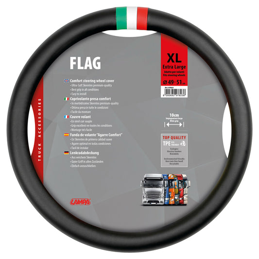 97823 - Flag Italia, coprivolante in Skeentex - XL - Ø 49/51 cm