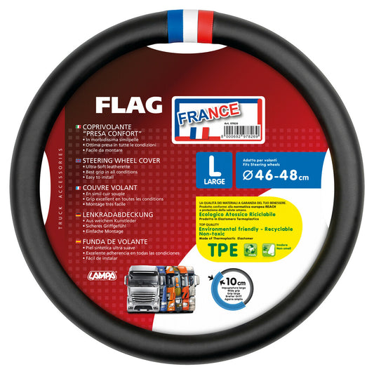 97826 - Flag Francia, coprivolante in Skeentex - L - Ø 46/48 cm