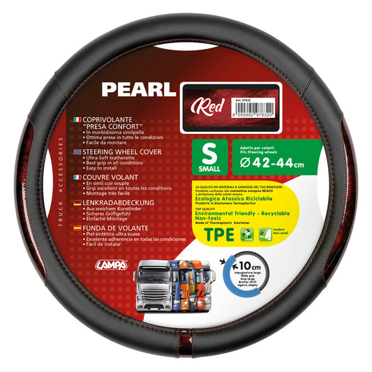 97832 - Pearl Red, coprivolante in Skeentex - S - Ø 42/44 cm