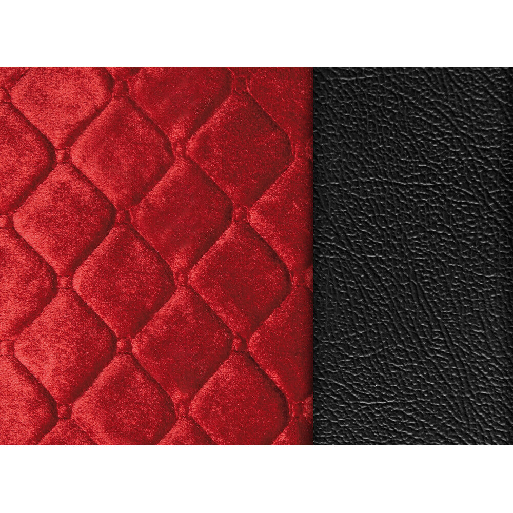 97850 - Lolita, coprisedile in Skeentex e poliestere - Nero/Rosso