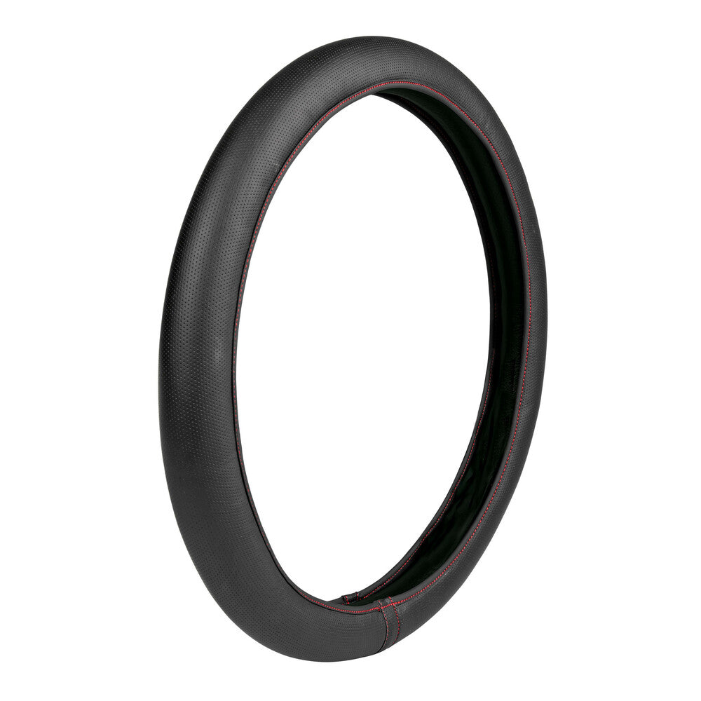 97924 - Skin-Cover, coprivolante elasticizzato in Skeentex - Nero/Rosso - XL - Ø 49/51 cm