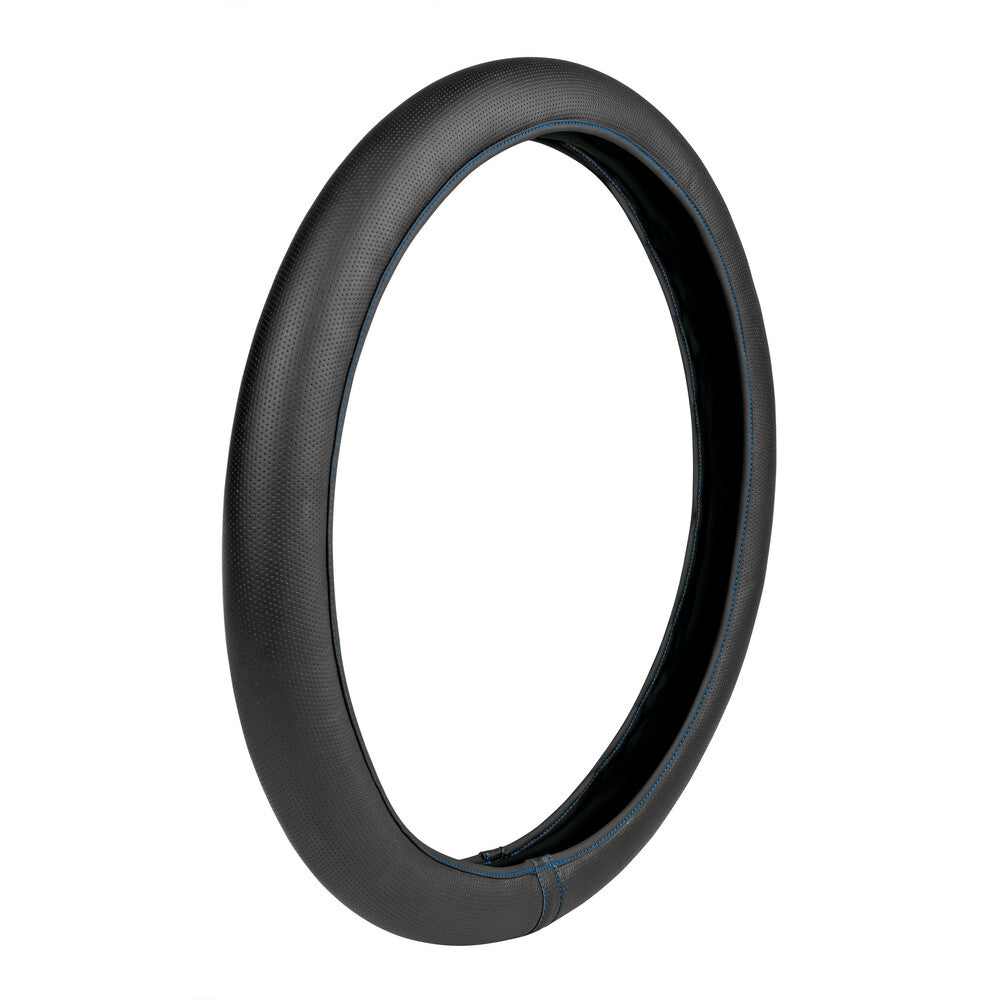97929 - Skin-Cover, coprivolante elasticizzato in Skeentex - Nero/Blu - S - Ø 42/44 cm