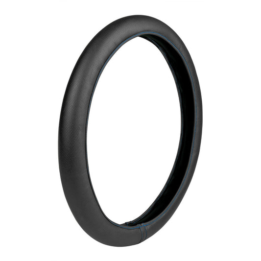 97929 - Skin-Cover, coprivolante elasticizzato in Skeentex - Nero/Blu - S - Ø 42/44 cm