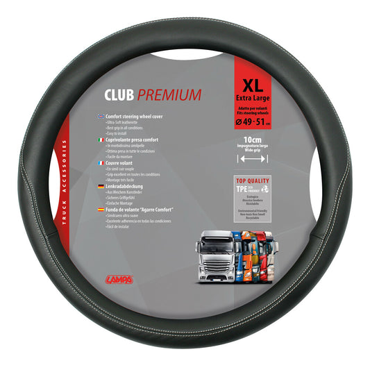 98848 - Club, coprivolante in Skeentex - XL - Ø 49/51 cm - Nero