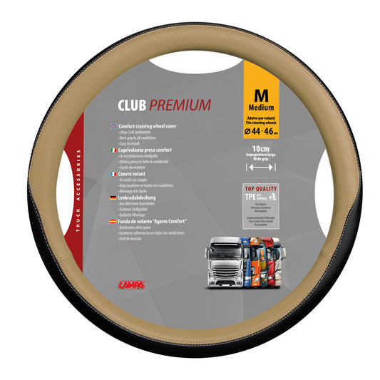98914 - Club, coprivolante in Skeentex - M - Ø 44/46 cm - Beige