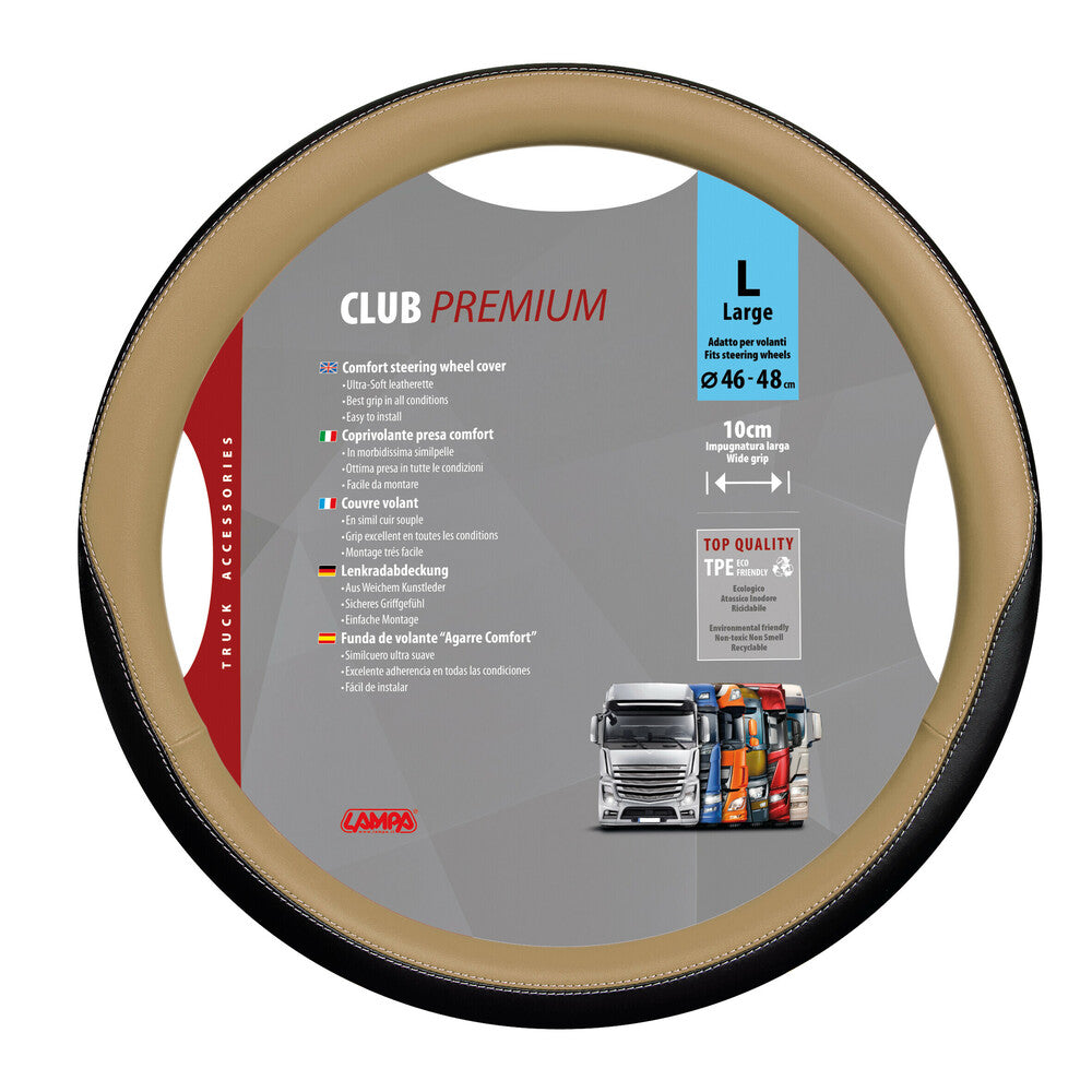 98915 - Club, coprivolante in Skeentex - L - Ø 46/48 cm - Beige
