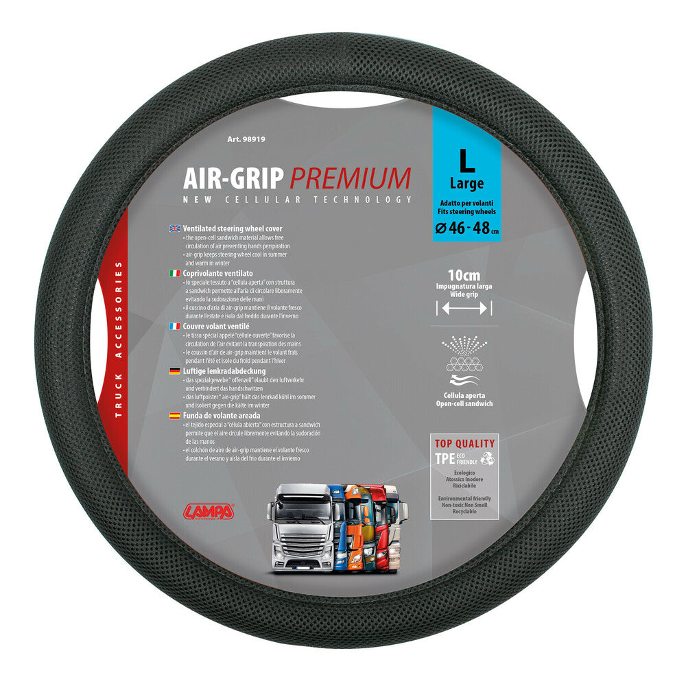 98919 - Air-Grip, coprivolante ventilato - L - Ø 46/48 cm