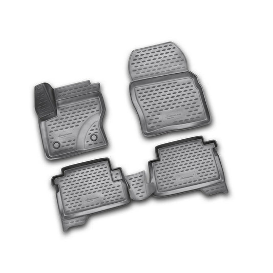 NV00182 - Set tappeti su misura in TPE - compatibile per  Ford Kuga (03/13>10/16)