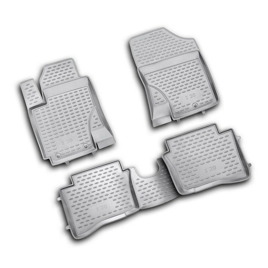 NV00212 - Set tappeti su misura in TPE - compatibile per  Hyundai i20 3p (02/09>02/15) -  Hyundai i20 5p (02/09>10/14)