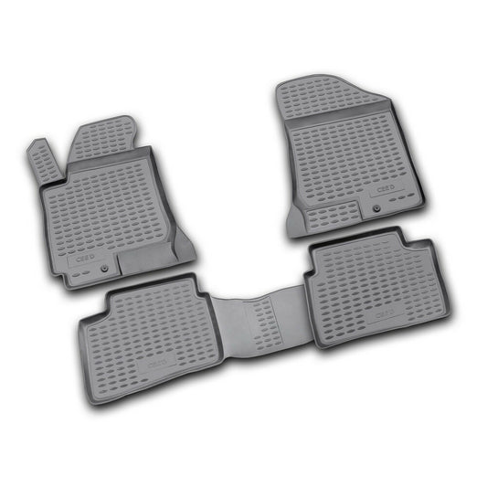 NV00241 - Set tappeti su misura in TPE - compatibile per  Kia Cee'd 5p (02/07>04/12) -  Kia Cee'd Sporty Wagon (09/07>08/12)