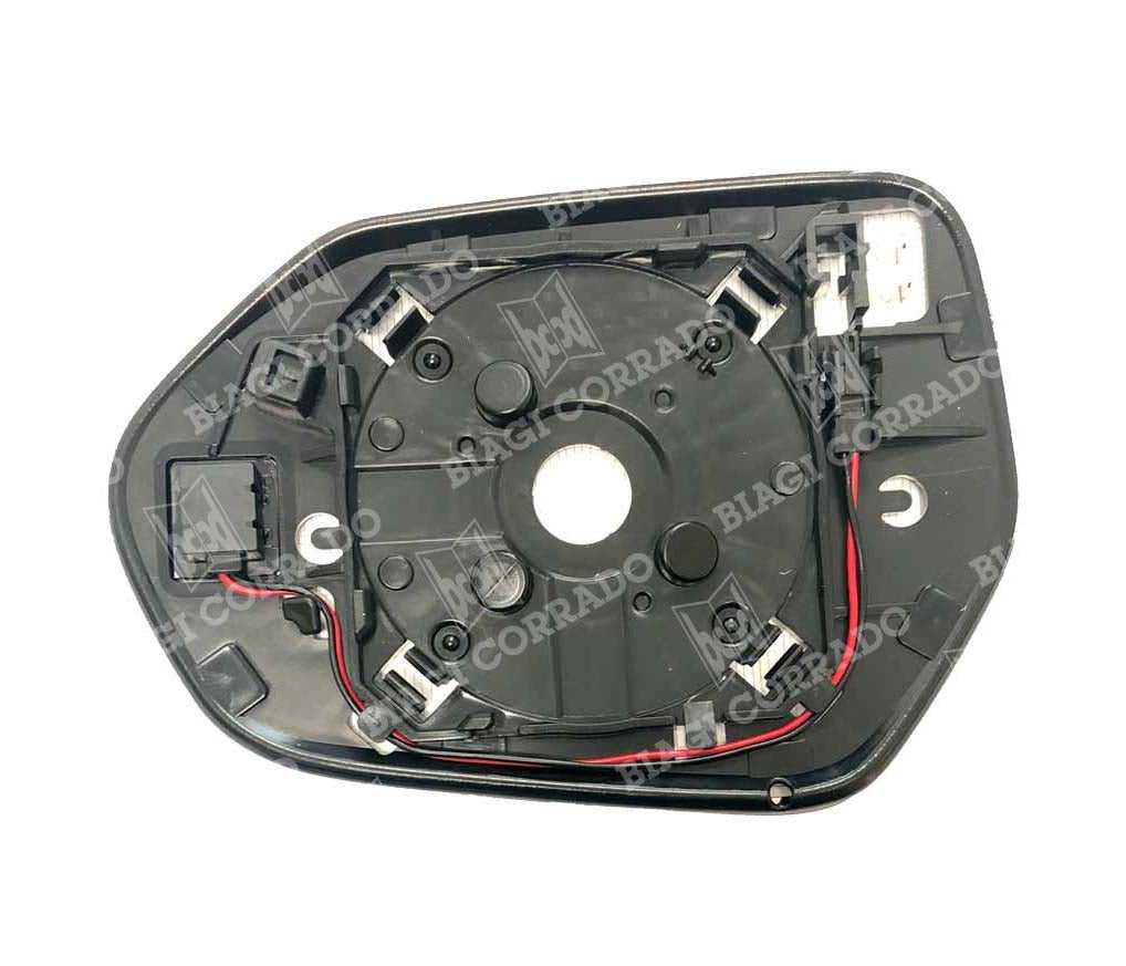 Piastra Vetro SPECCHIO RETROVISORE 1076 DPRX Destro DX Termico TOYOTS YARIS 2020-