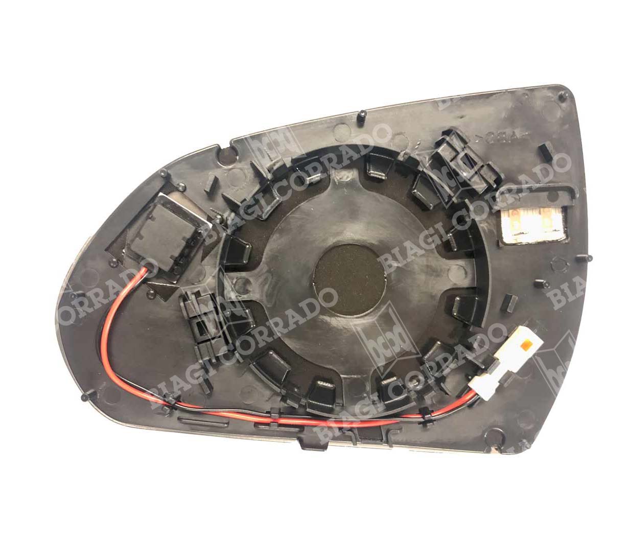 Piastra Vetro SPECCHIO RETROVISORE 1281 DPRX Destro DX Termico HYUNDAI ELANTRA 2015-2017