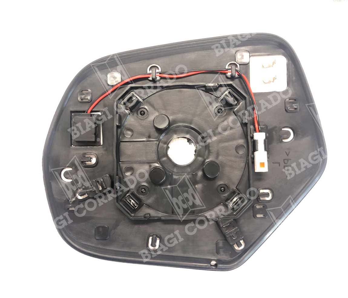 Piastra Vetro SPECCHIO RETROVISORE 1868 DPRX Destro DX Termico MITSUBISHI L200 2018-