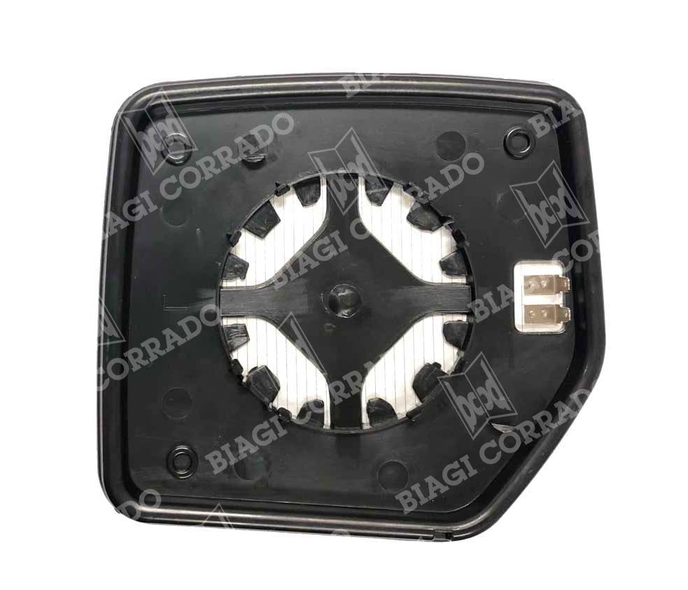 Piastra Vetro SPECCHIO RETROVISORE 2057 DPR Destro DX Termico JEEP PATRIOT 2007-