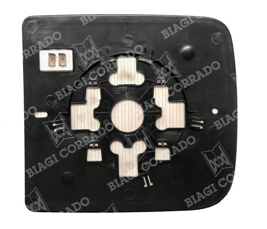 Piastra Vetro SPECCHIO RETROVISORE 2156 DPR Destro DX Termico RAM 1500 2009-2018