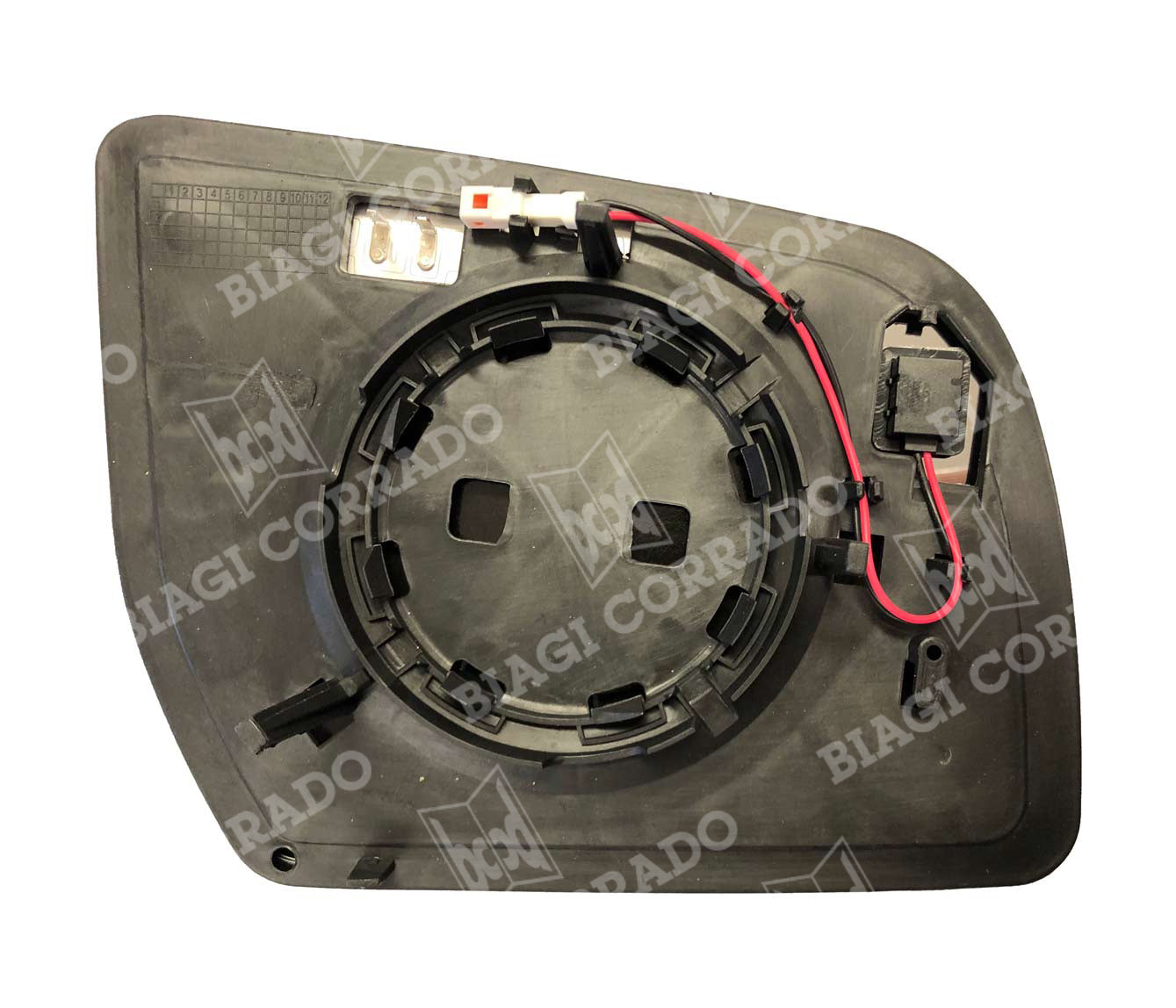 Piastra SPECCHIO RETROVISORE Sinistro SX FORD RANGER 2012-