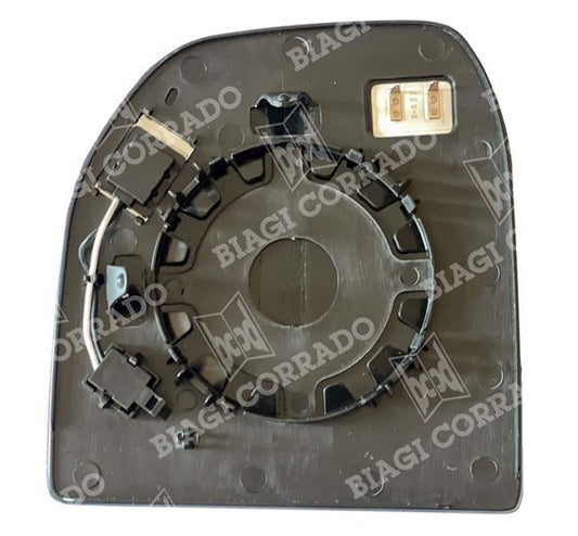 Piastra Vetro SPECCHIO RETROVISORE 5077 DPRX Destro DX Termico FORD TRANSIT CUSTOM 2023-